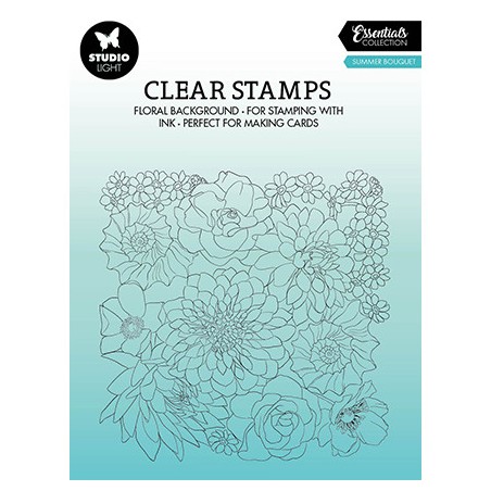 (SL-ES-STAMP424)Studio light SL Clear stamp Summer bouquet Essentials