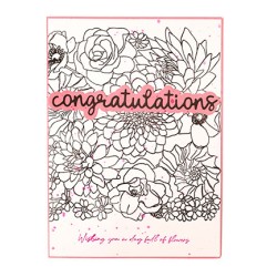 (SL-ES-STAMP424)Studio light SL Clear stamp Summer bouquet Essentials