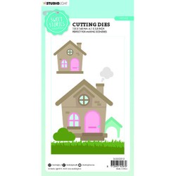 (SL-SS-CD512)Studio Light SL Cutting Die Essentials house Sweet Stories nr.512