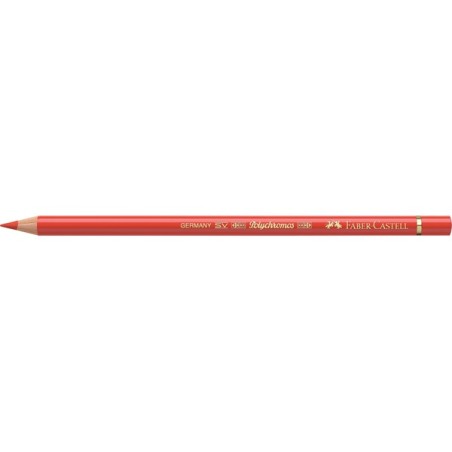 (117)Crayon FC Polychromos rouge de cadmium clair