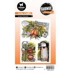 (SL-GR-STAMP449)Studio Light SL Clear Stamp Autumn branches Grunge collection nr.449