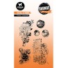 (SL-GR-STAMP452)Studio Light SL Clear Stamp Flower elements Grunge collection nr.452