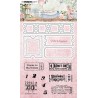 (JMA-RM-SCD62)Studio Light Stamp & Cutting Die Ticket to happiness Romantic Moments nr.62