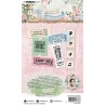 (JMA-RM-SCD62)Studio Light Stamp & Cutting Die Ticket to happiness Romantic Moments nr.62