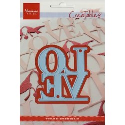 (LR0301)Creatables stencil Love