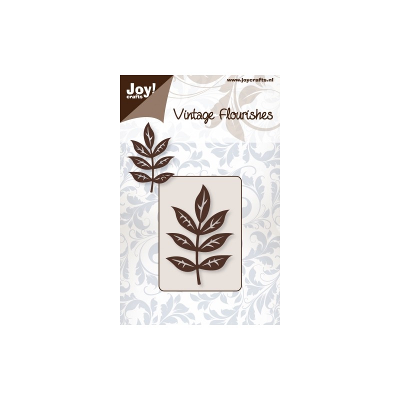 (6003/0038)Schablone Vintage Flourishes Blatt