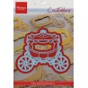 (LR0302)Creatables stencil princess carriage