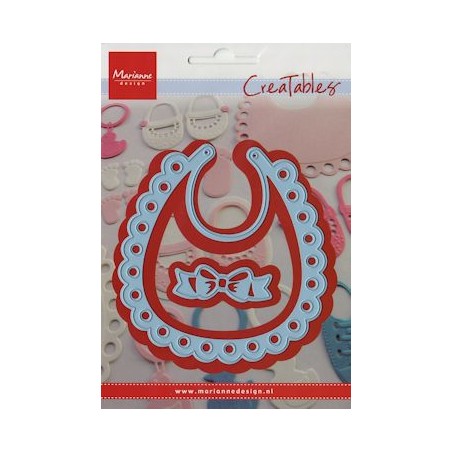 (LR0306)Creatables stencil bib