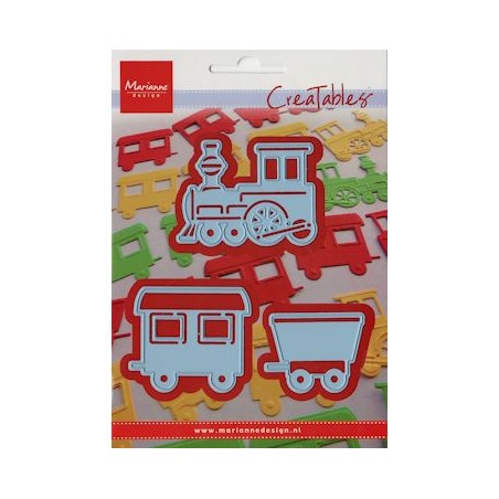 (LR0308)Creatables stencil train