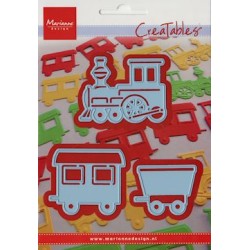 (LR0308)Creatables stencil train