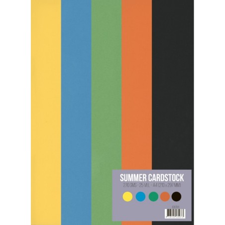 (CDST01)Cardstock Summer 270grs