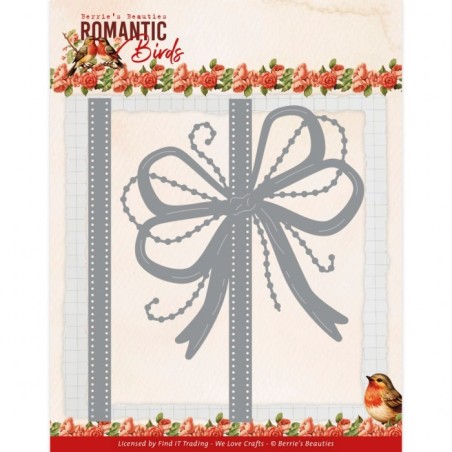 (BBD10012)Dies - Berries Beauties - Romantic Birds - Romantic Bow