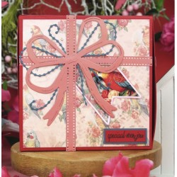 (BBD10012)Dies - Berries Beauties - Romantic Birds - Romantic Bow