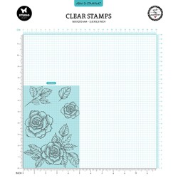 (ABM-SI-STAMP647)Studio light clear stamp Garden romance Signature Collection nr.647