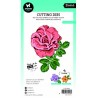 (SL-ES-CD810)Studio Light SL Cutting Die Layered - Rose & leaves Essentials