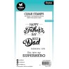 (SL-ES-STAMP669)Studio light SL Clear stamp Fathersday Essentials nr.669