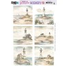 (BBSC10036)Scenery Push Out - Berries Beauties - Lighthouse - Square