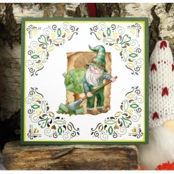 (SB10923)3D Push Out - Yvonne Creations - Great Gnomes - Garden Gnomes