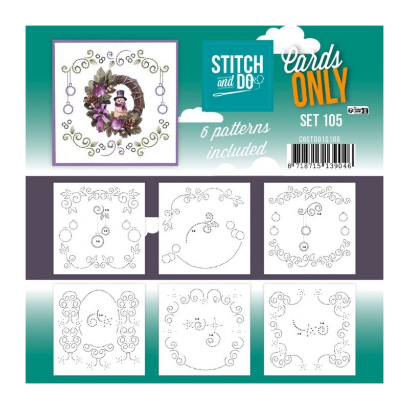 (COSTDO10105)Stitch And Do - Cards Only 4K - Set 105