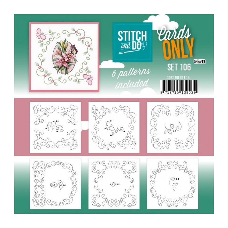 (COSTDO10106)Stitch And Do - Cards Only 4K - Set 106