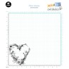 (JMA-WAF-STAMP670)Studio light Clear stamp Wild heart Wild & Free nr.670