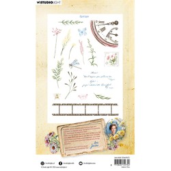 (JMA-WAF-STAMP672)Studio light Clear stamp Sprigs Wild & Free nr.672