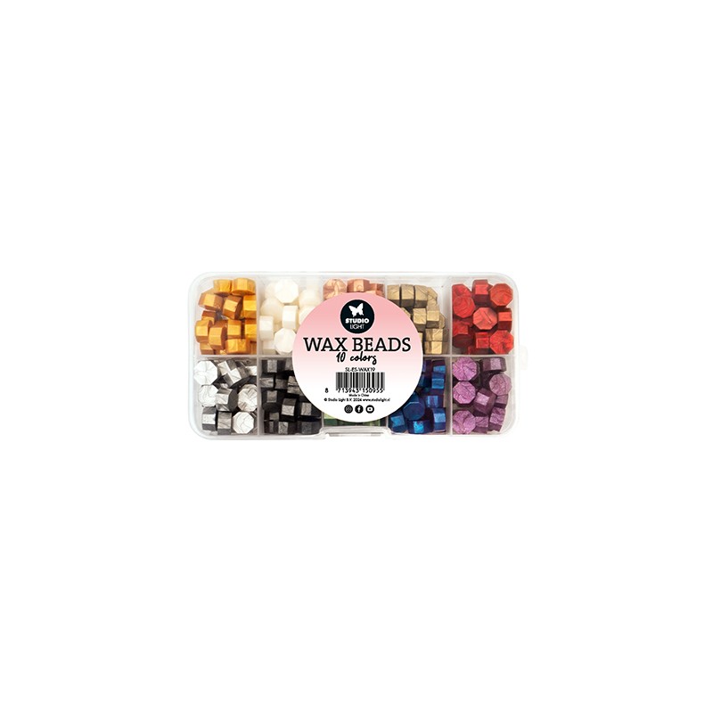 (SL-ES-WAX19)Studio Light Beads Metallic colors Essentials Tools nr.19