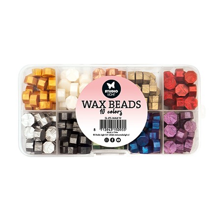 (SL-ES-WAX19)Studio Light Beads Metallic colors Essentials Tools nr.19