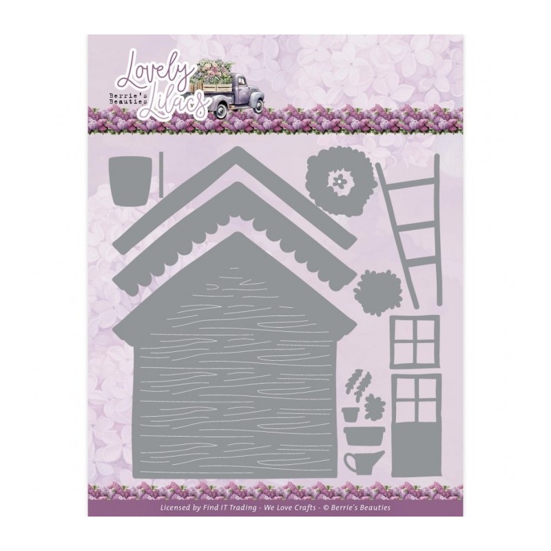 (BBD10015)Dies - Berries Beauties - Lovely Lilacs - Lovely House