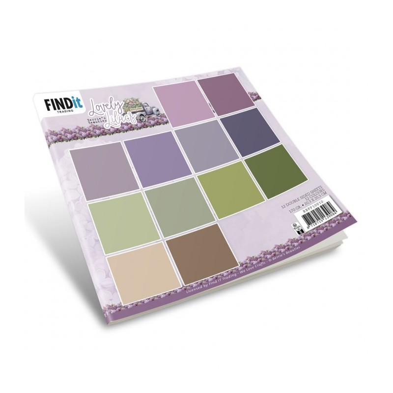 (BBPP10010)Paperpack - Berries Beauties - Lovely Lilacs - Solid Colours