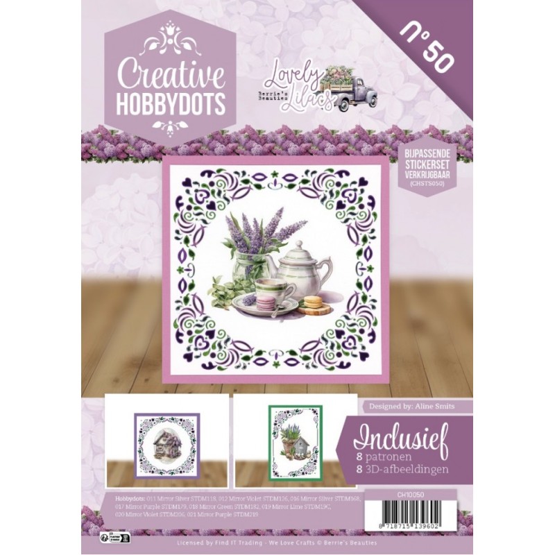 (CH10050)Creative Hobbydots 50 - Lovely Lilacs