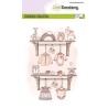 (1358)CraftEmotions clearstamps A6 - Baby shelf