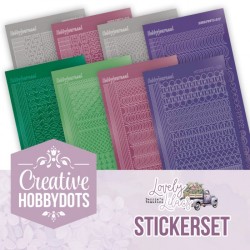 (CHSTS050)Stickerset Creative Hobbydots 50