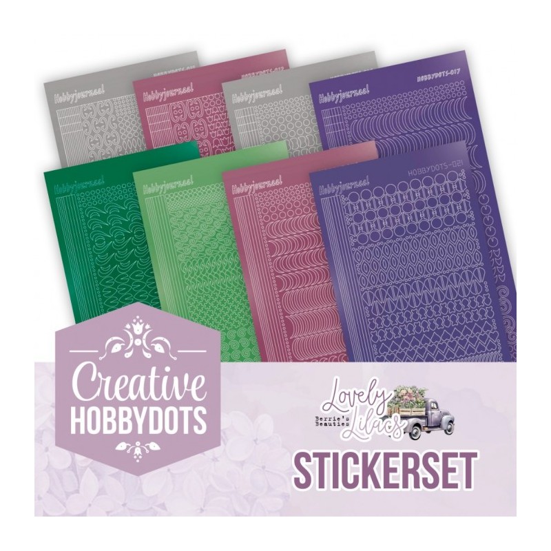 (CHSTS050)Stickerset Creative Hobbydots 50