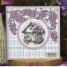 (SB10924)3D Push Out - Berries Beauties - Lovely Lilacs - Lovely Houses