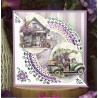 (SB10926)3D Push Out - Berries Beauties - Lovely Lilacs - Lovely Cars