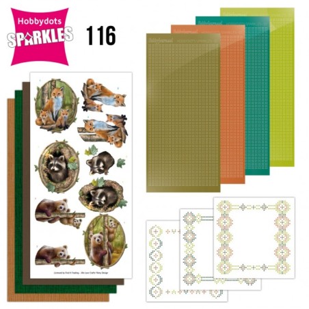 (SPDO116)Sparkles 116 - Amy Design - Forest Animals