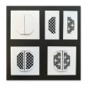 (ACC-DI-31645-A4)Clarity DECORATIVE PANEL WINDOWS & DOORS DIE SET & A4 MAGNETIC SHEET