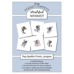 (ACC-CA-31643-XX)WISHFUL WHIMSY - POCKET POPPETS CARD TOPPERS