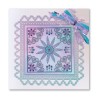 (ACC-CA-31633-XX)PAPER STITCH BY CLARITY - FLOWERS & HEARTS EMBROIDERY CARD PACK