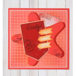 (EF3D087)Nellie's Choice Embossing  Blocks