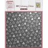 (EF3D088)Nellie's Choice Embossing Triangles