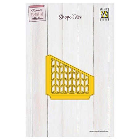 (SD312)Nellie's hape Dies Corner Pouch Chevron