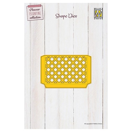 (SD313)Nellie's hape Dies Corner Pouch Square