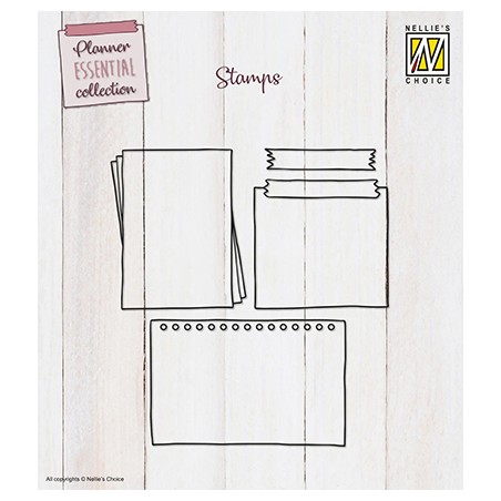 (NSCS010)Nellie`s Choice Clearstamp - Checklists