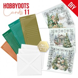 (DODOPP011)Hobbydots Cards 11 - Enchanting Christmas