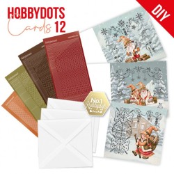 (DODOPP012)Hobbydots Cards 12 - Gnomes