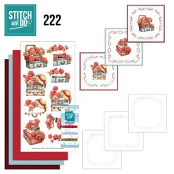 (STDO222)Stitch And Do 222 - Yvonne Creations - Rose Decorations