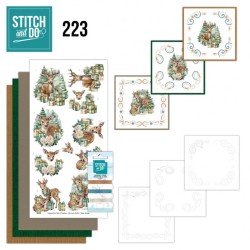 (STDO223)Stitch And Do 223 - Amy Design - Enchanting Christmas