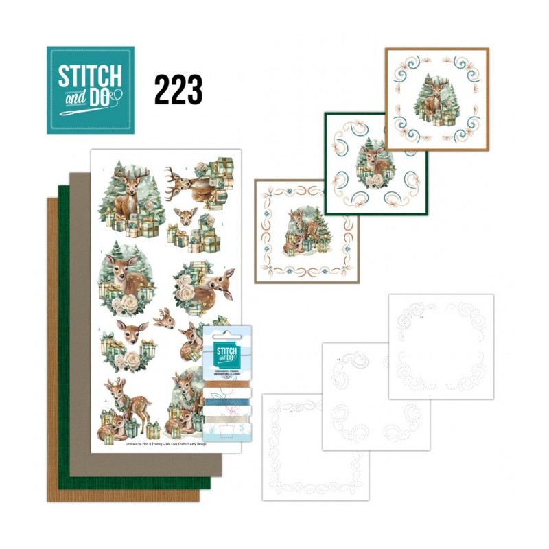 (STDO223)Stitch And Do 223 - Amy Design - Enchanting Christmas